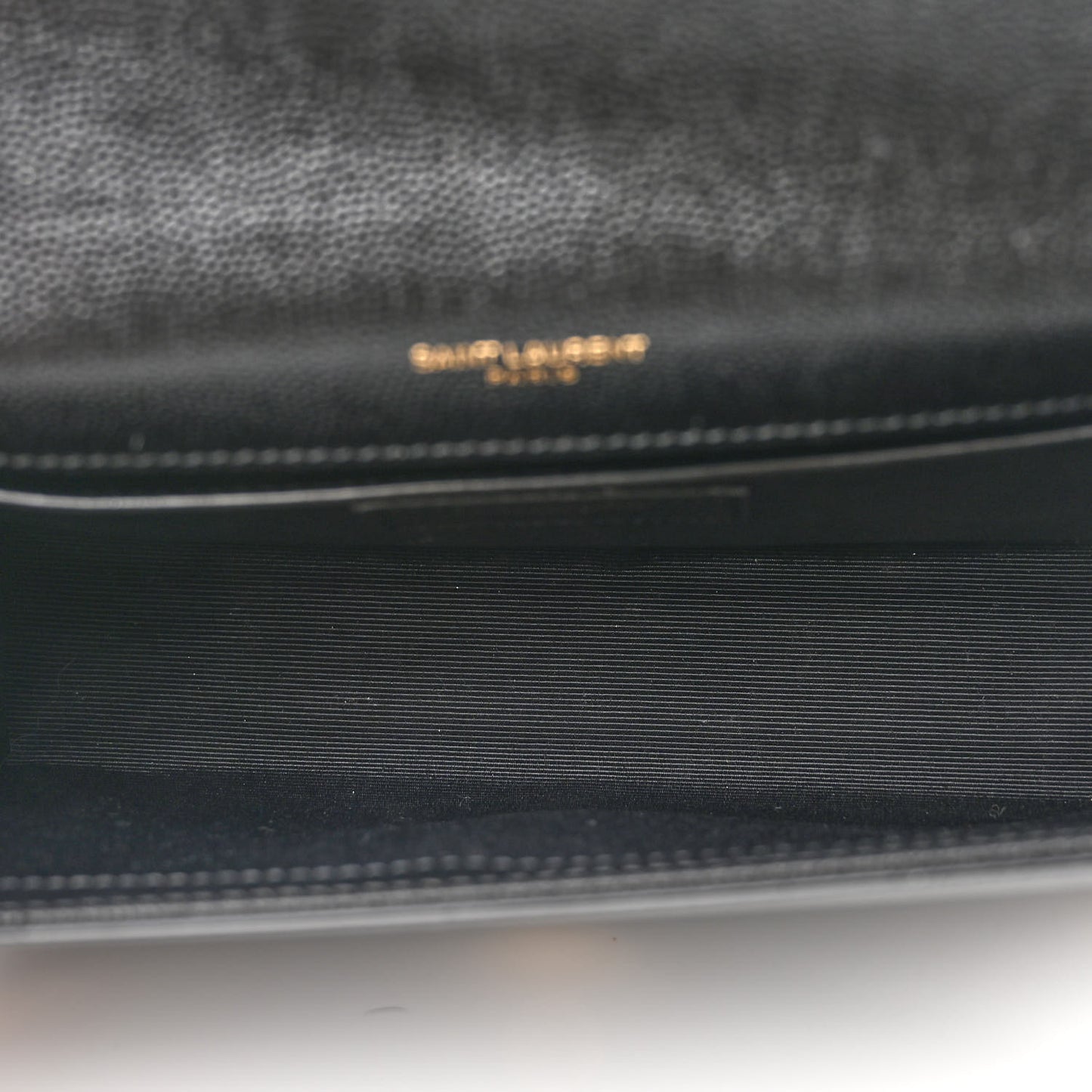 Grain De Poudre Small Monogram Kate Satchel Black