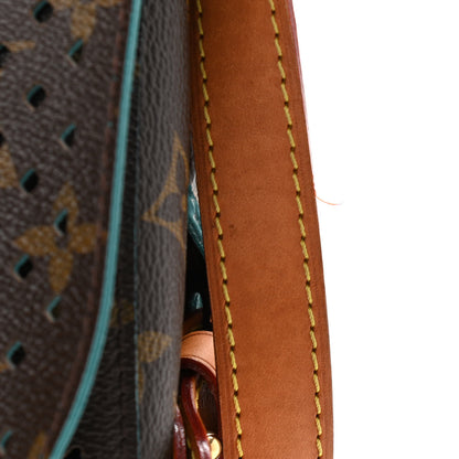 Louis Vuitton Monogram SC Flore Saumur Teal 12 of 12