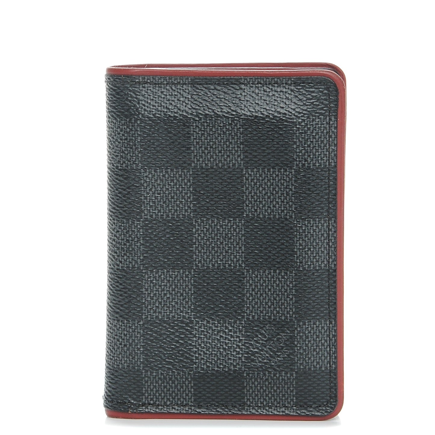 Damier Graphite Pocket Organizer Bordeaux