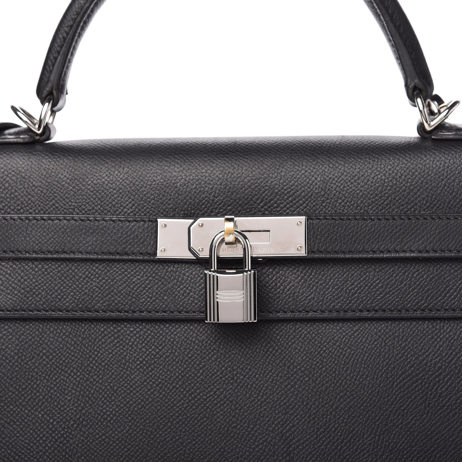 Hermes Epsom Kelly Sellier 32 Black 10 of 10