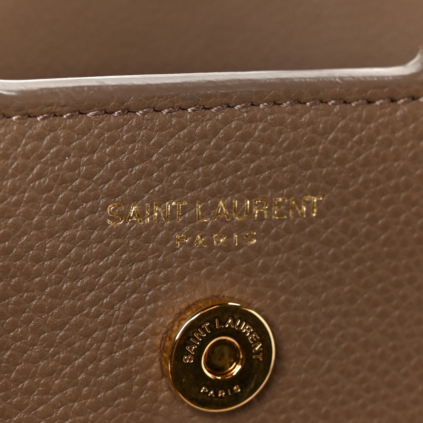 Calfskin Baby Monogram Downtown Cabas Beige