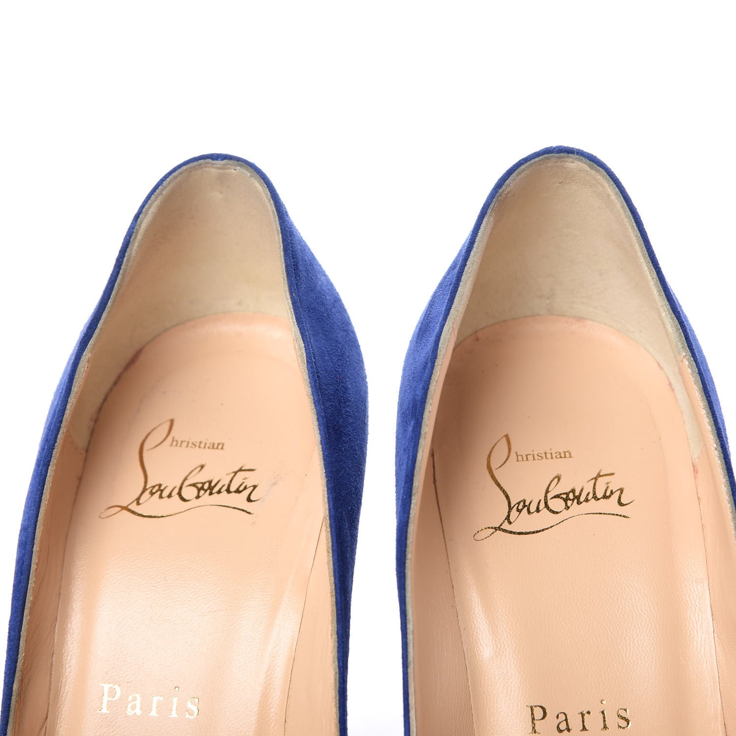 Suede So Kate 100 36.5 Blue