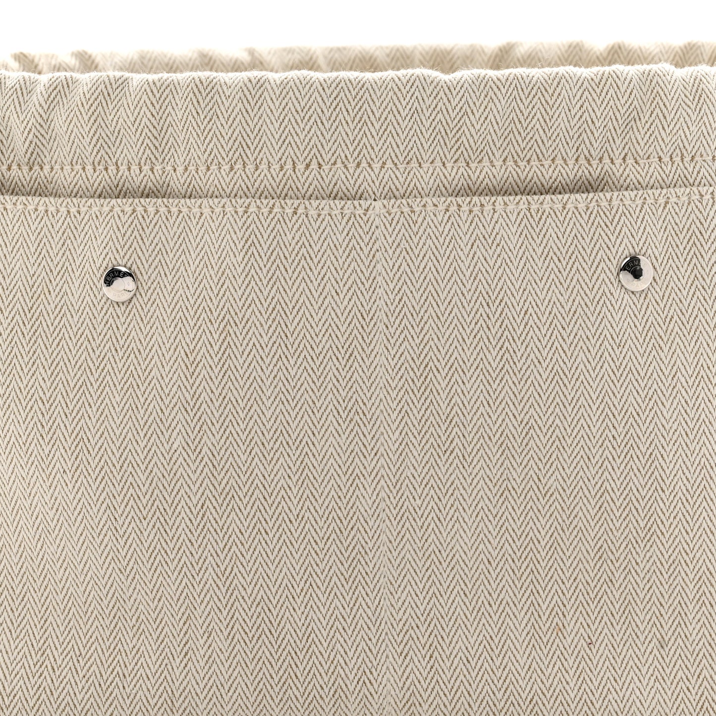 Canvas Barenia Fourbi 25 MM Pouch Naturel Fauve