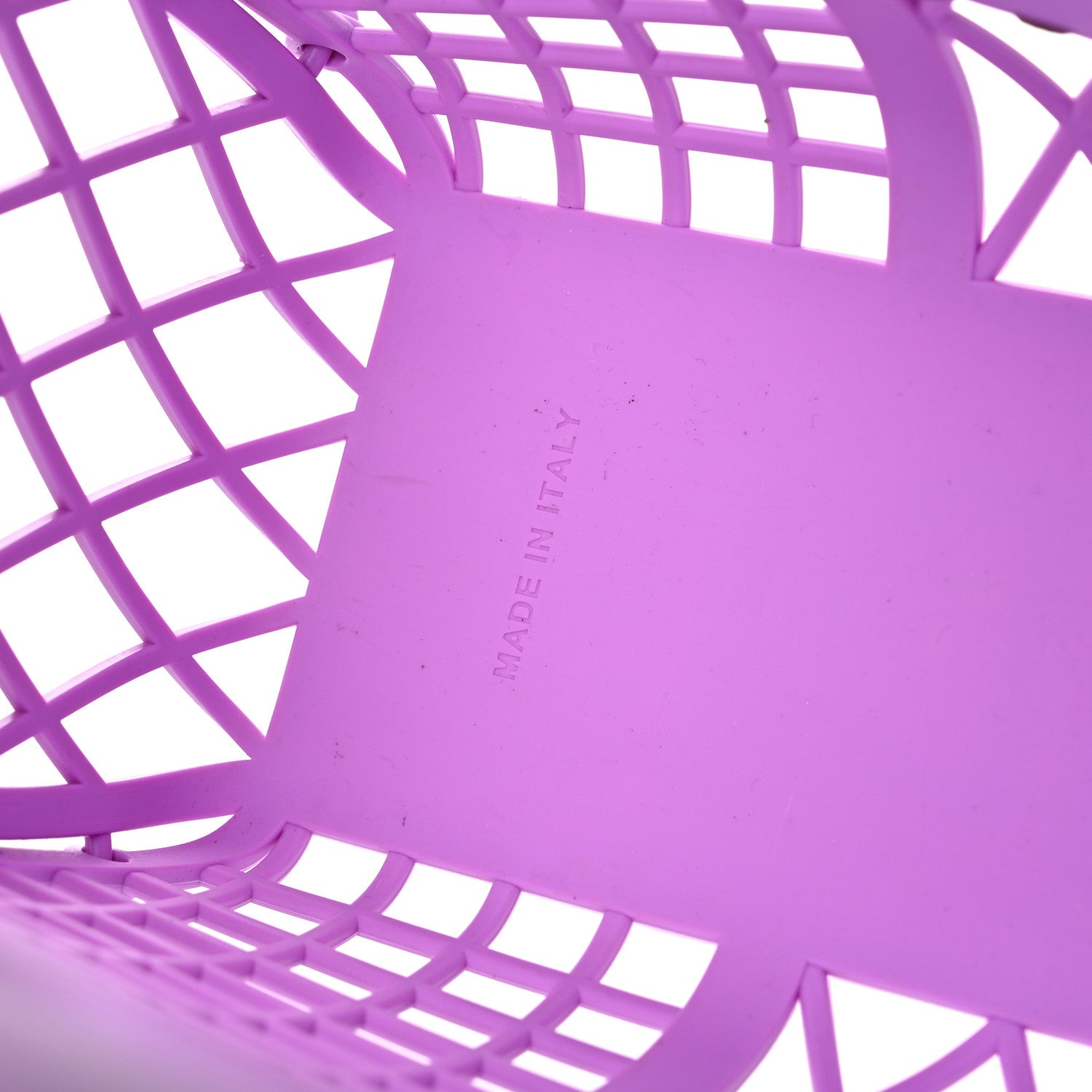Fendi Recycled Plastic Vitello Liberty Matte Small Fendi Basket Violetta 8 of 13