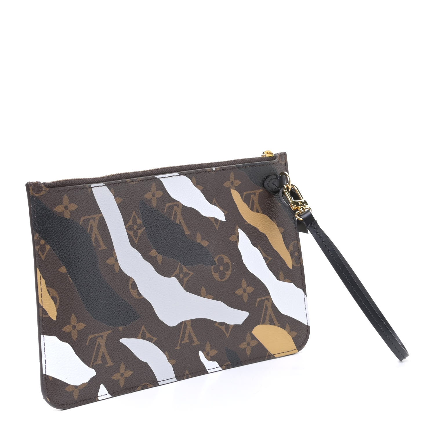 Louis Vuitton X LOL Monogram Neverfull MM GM Pochette Gold Silver 2 of 4