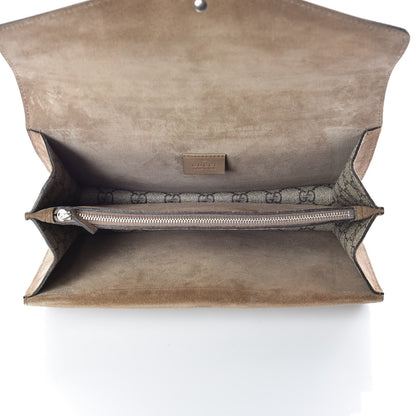Gucci GG Supreme Monogram Small Dionysus Shoulder Bag Taupe 7 of 20