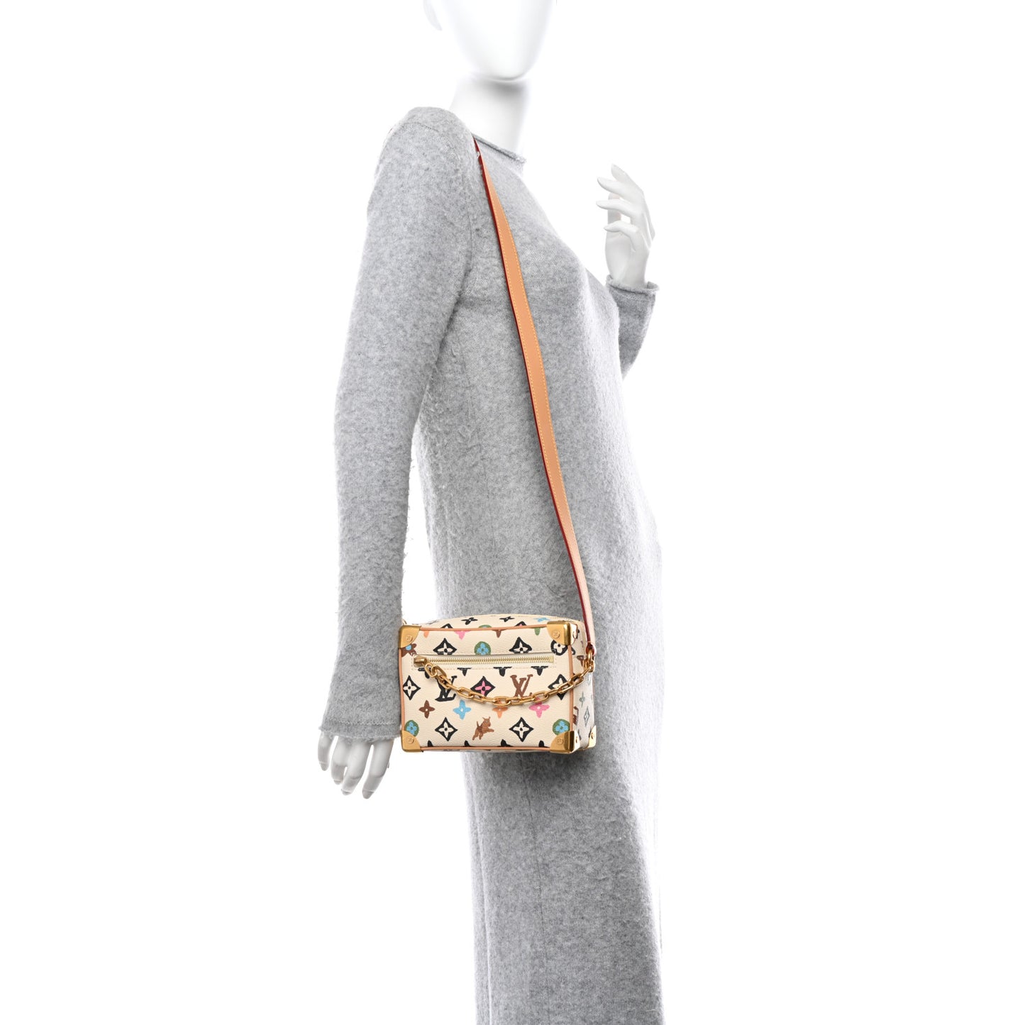 LOUIS VUITTON X TYLER THE CREATOR Monogram Craggy Mini Soft Trunk Vanilla