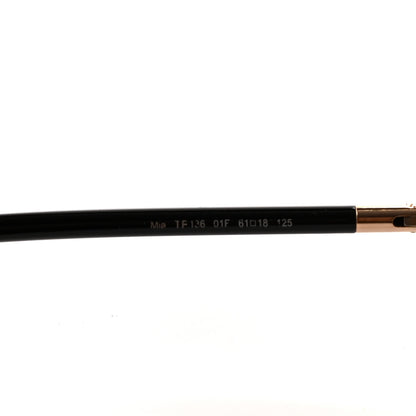 Tom Ford Mia Soft Rounded Sunglasses TF136 Black 6 of 10