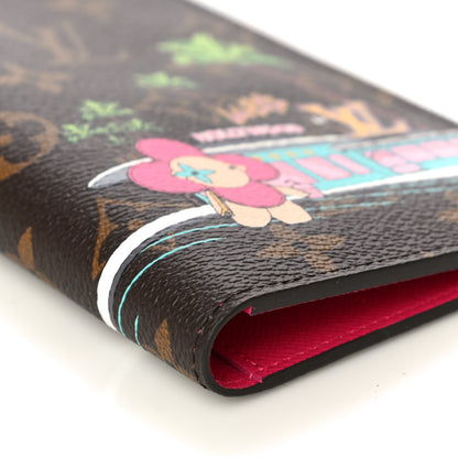 Louis Vuitton Monogram 2021 Christmas Animation Hollywood Passport Cover Fuchsia 8 of 10