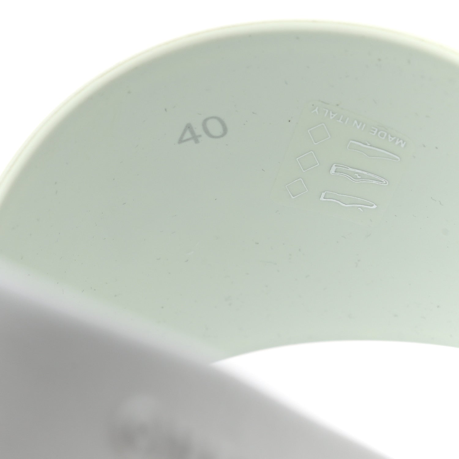 Givenchy Rubber Logo Pool Slide Sandals 40 White 9 of 9