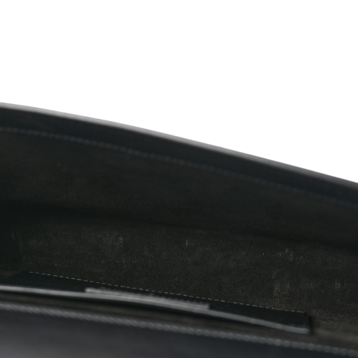 Calfskin Classic Monogram Tassel Clutch Black