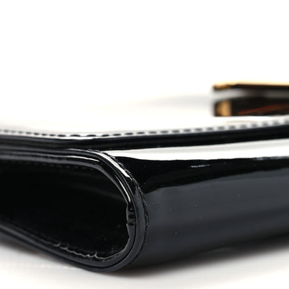 Louis Vuitton Patent Louise Clutch Black 10 of 12