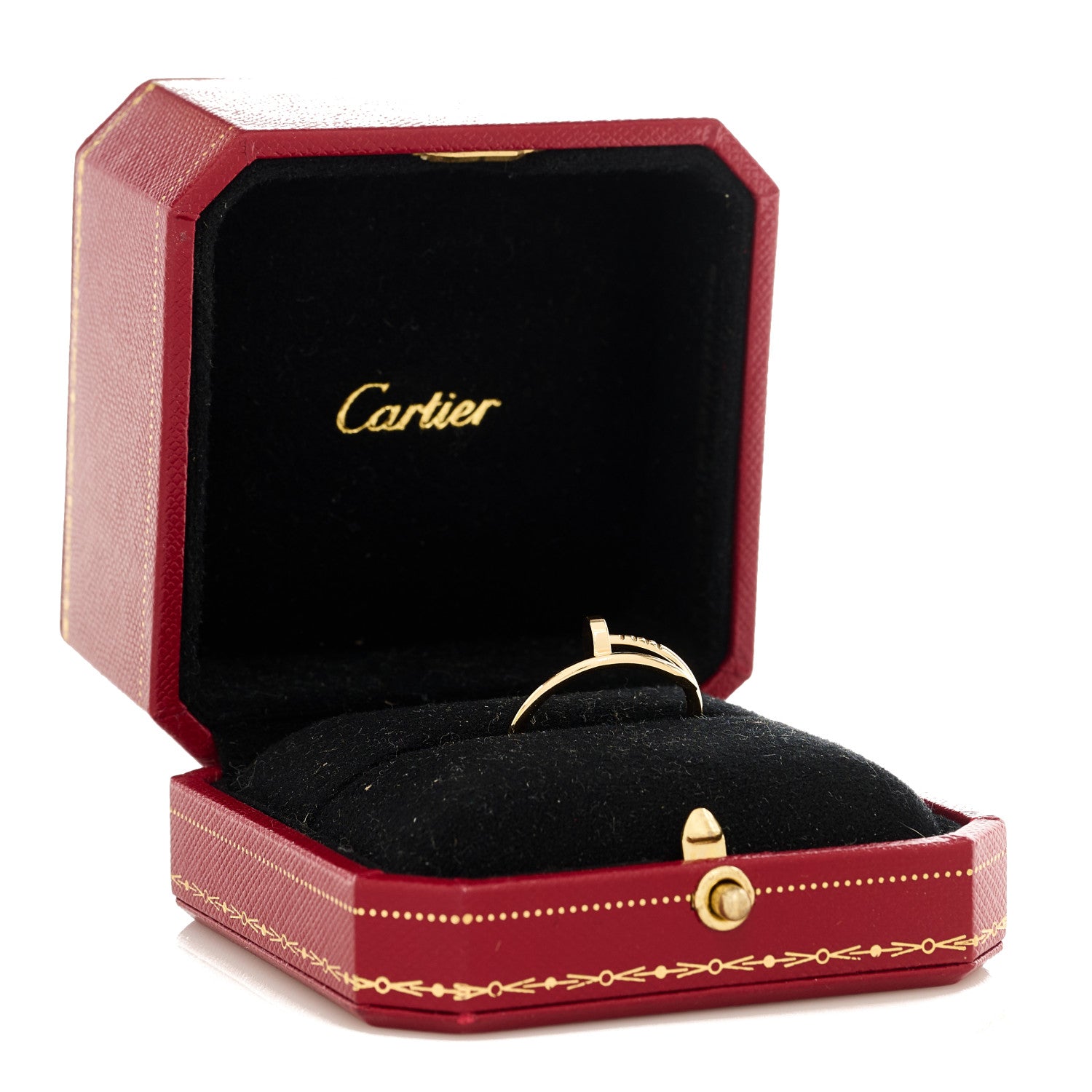 Cartier 18K Yellow Gold Small Juste Un Clou Ring 60 9 6 of 6