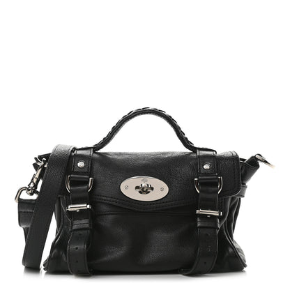 Mulberry Goatskin Mini Alexa Black 1 of 8