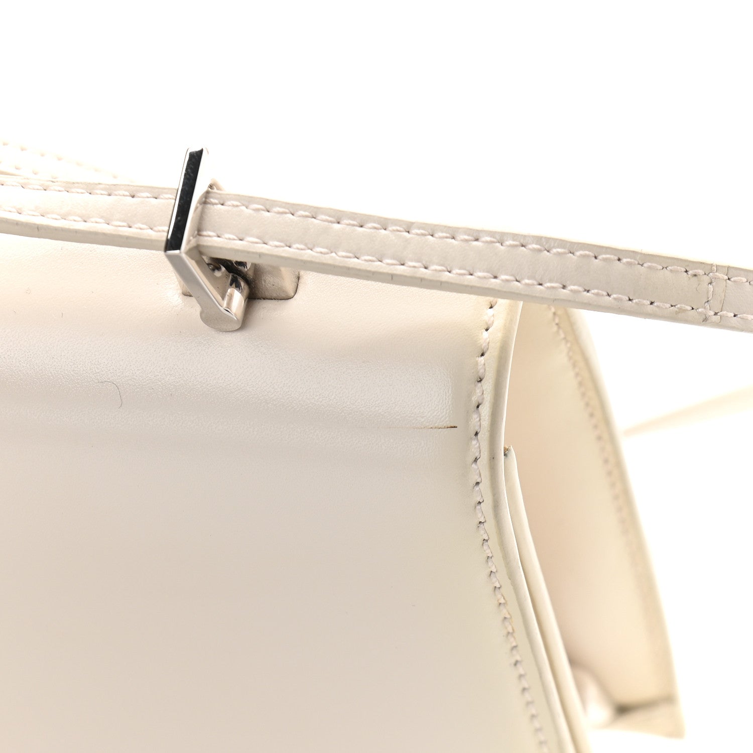 Saint Laurent Calfskin Medium Babylone Cream Souffle 9 of 10