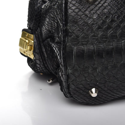 Chloe Python Large Betty Shoulder Bag Black 10 of 11
