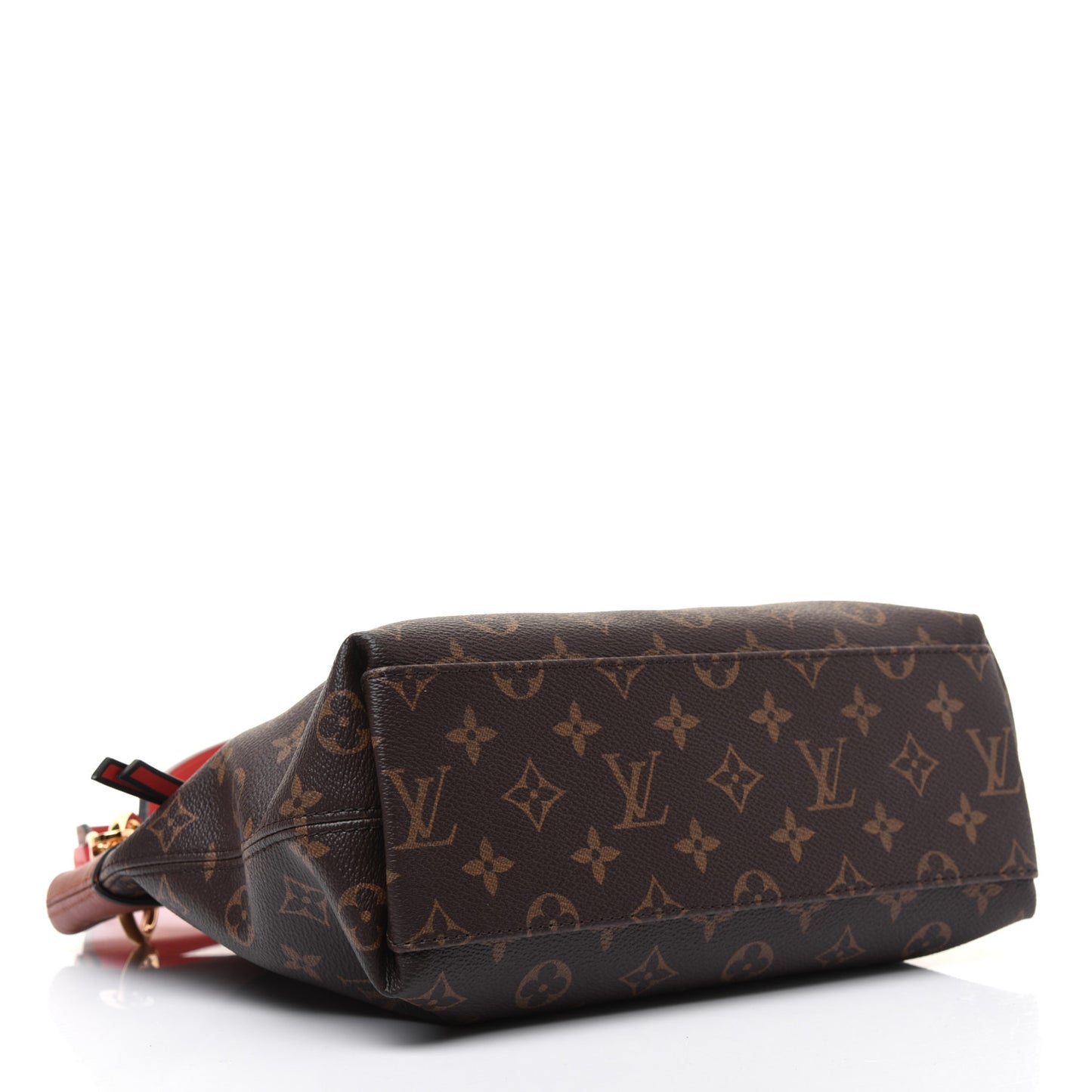 Monogram Tuileries Besace Caramel Rouge
