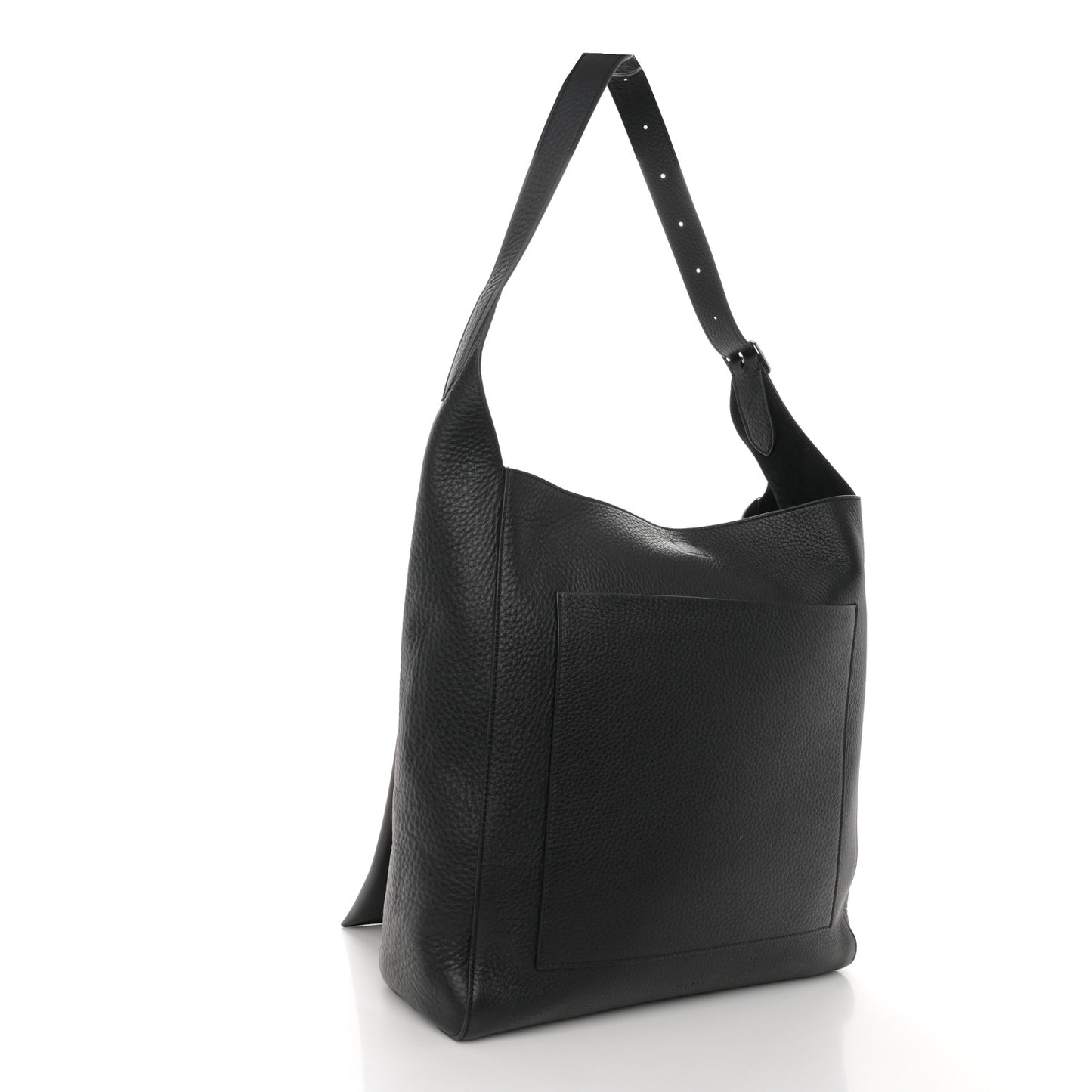 Grained Calfskin Blake Hobo Black