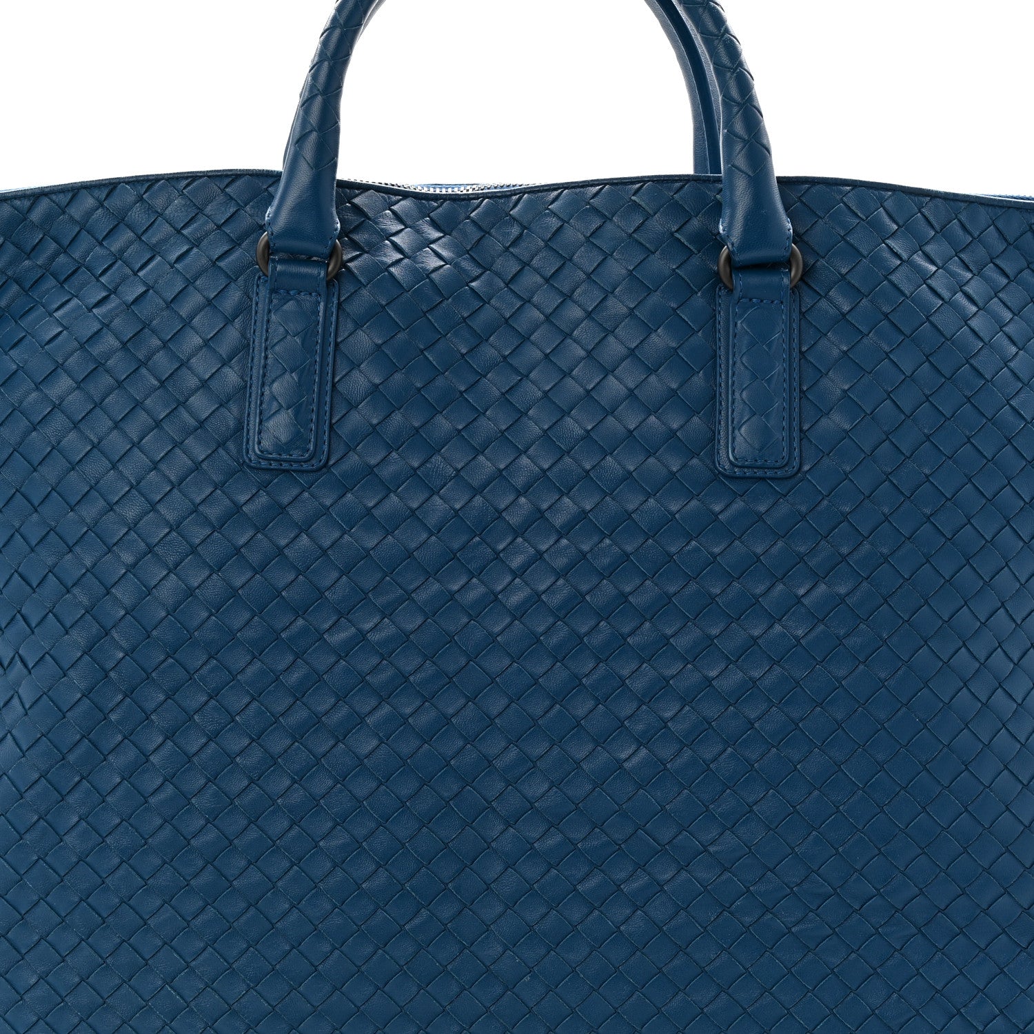 Bottega Veneta Nappa Intrecciato Medium Convertible Tote Atlantic 8 of 10