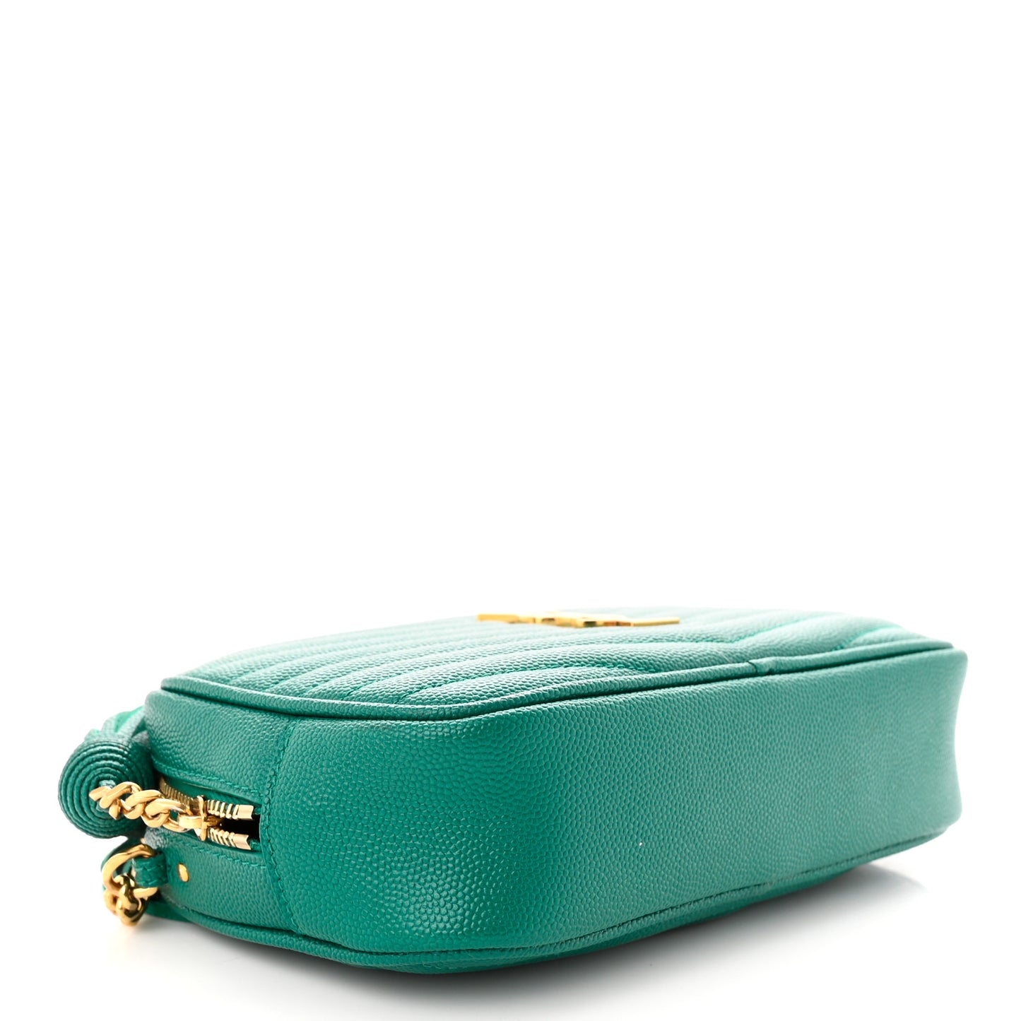 Grain De Poudre Matelasse Monogram Mini Lou Camera Bag Brilliant Grass