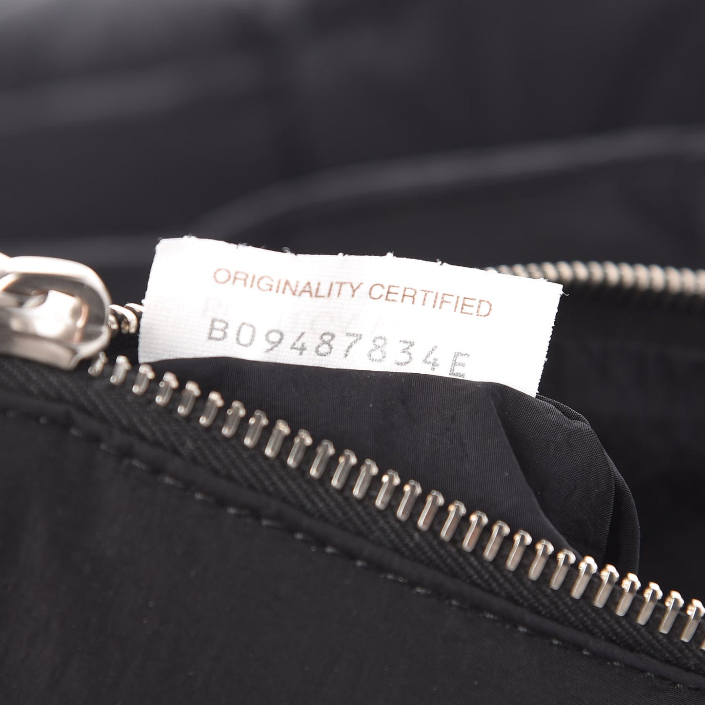 Nylon Intrecciato Padded Tech Cassette Bag Black