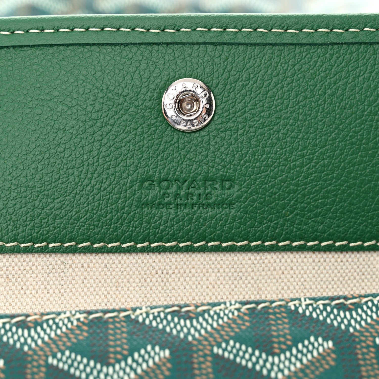 Goyard Goyardine Saint Louis PM Green 7 of 11