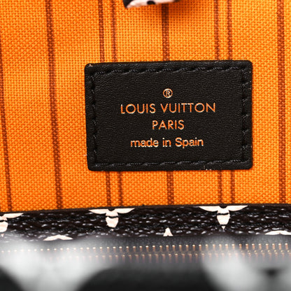 Louis Vuitton Monogram Giant Jungle Neverfull MM Black 6 of 10