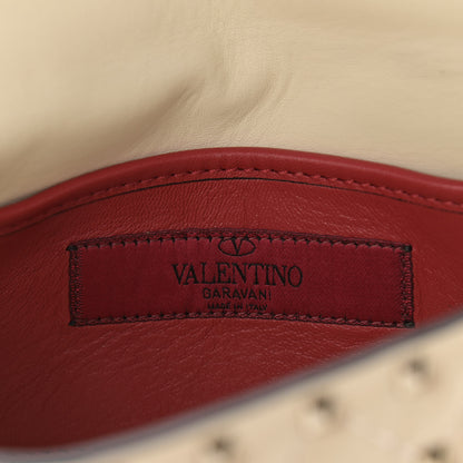 Valentino Garavani Nappa Small Rockstud Spike Shoulder Bag Light Ivory 6 of 10