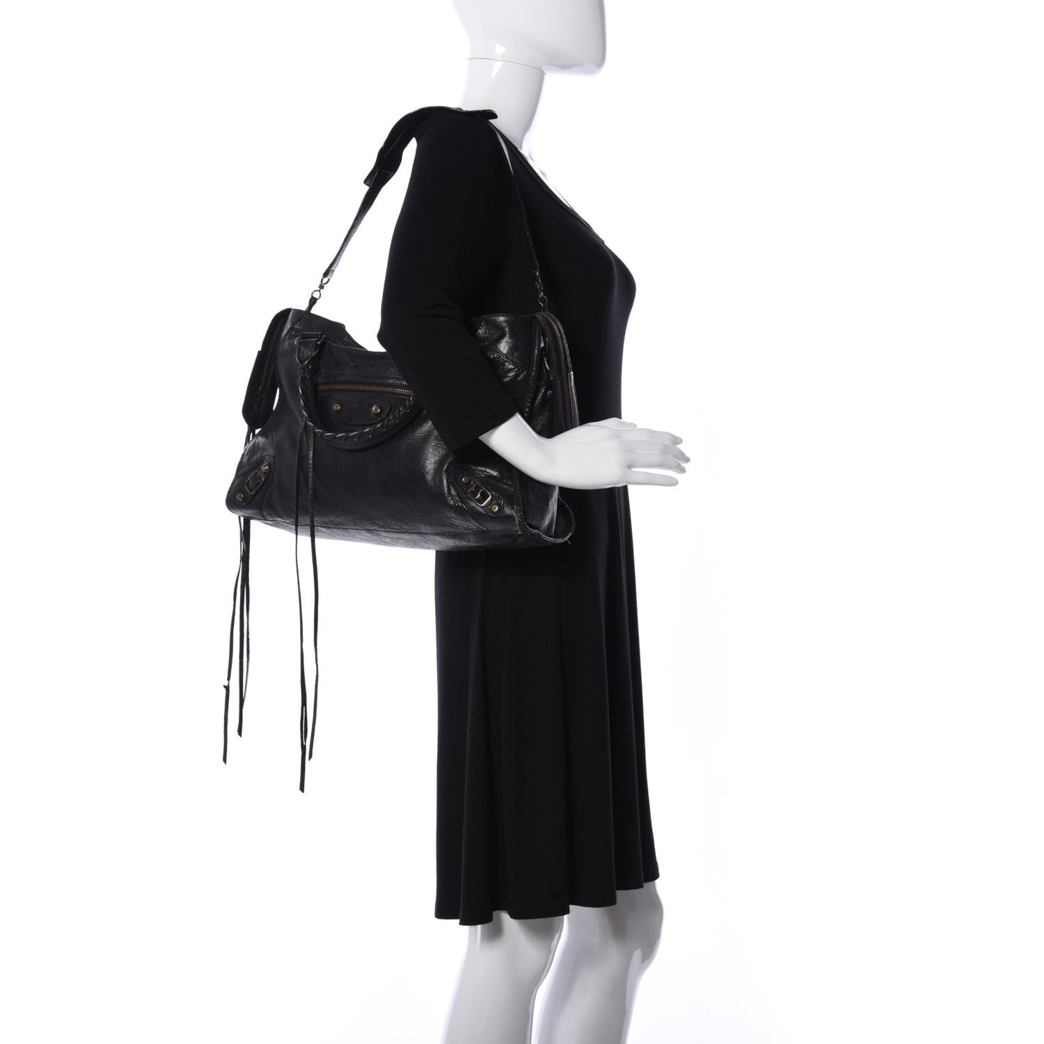 Balenciaga Agneau Classic Hardware City Black 2 of 11