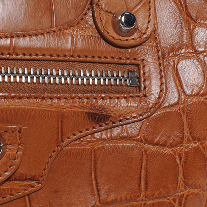 Balenciaga Crocodile City Camel 3 of 10
