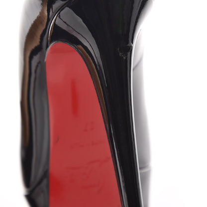 Christian Louboutin Patent Bianca 140 Pumps 37 Black 11 of 13