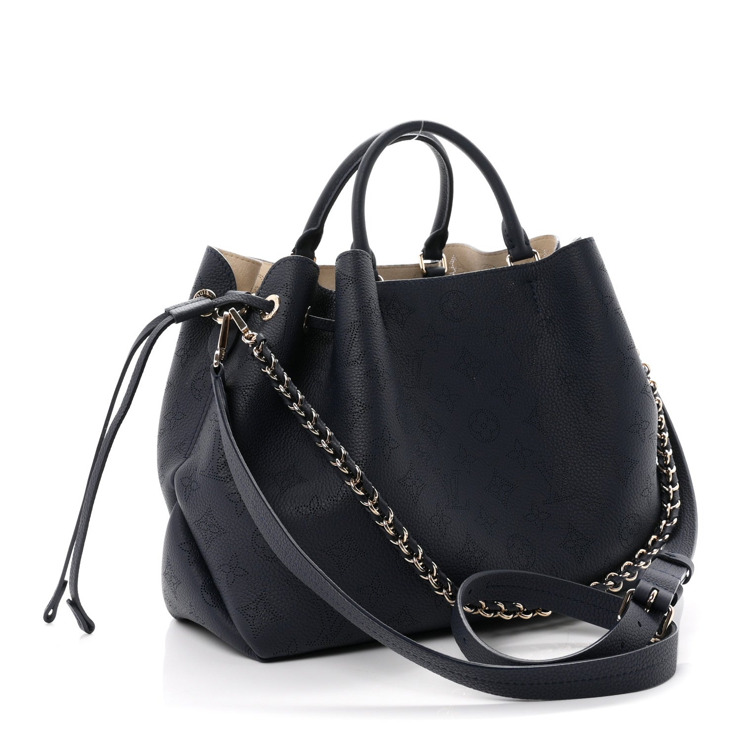 Louis Vuitton Mahina Bella Tote Navy 3 of 9