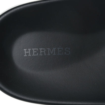 Hermes Epsom Mens Chypre Sandals 43 Bleu Canard 7 of 8