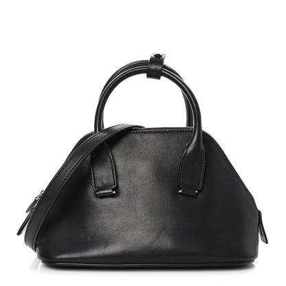 The Row Saddle Calfskin Mini Devon Bag Black 1 of 9