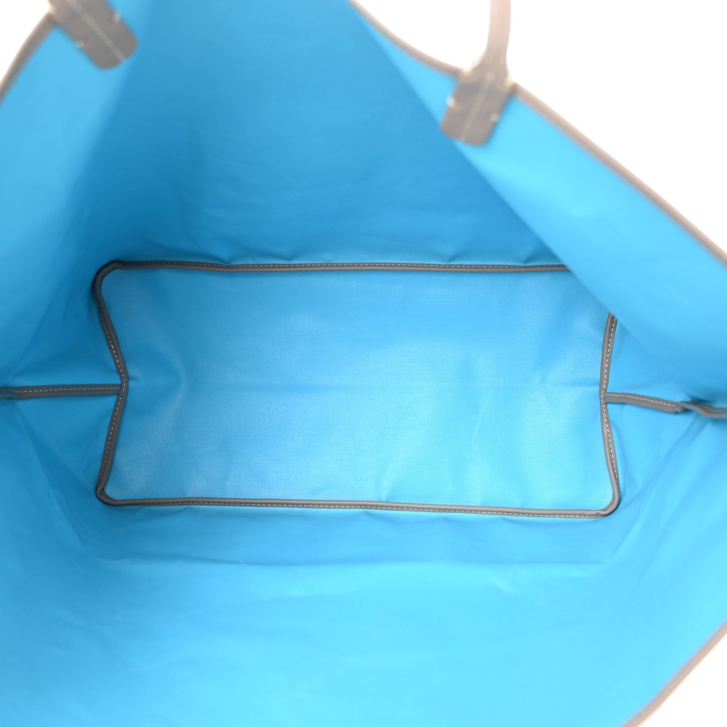 Goyardine Saint Louis Claire Voie GM Grege Turquoise
