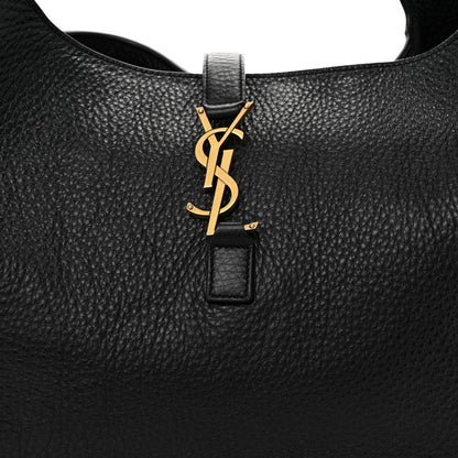 Saint Laurent Grained Deerskin Bea Tote Black 8 of 10