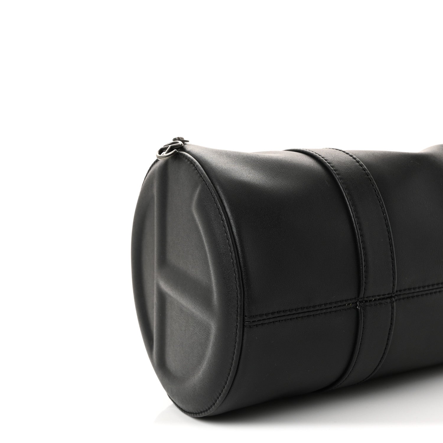 Telfar Vegan Leather Medium Duffle Black 8 of 9