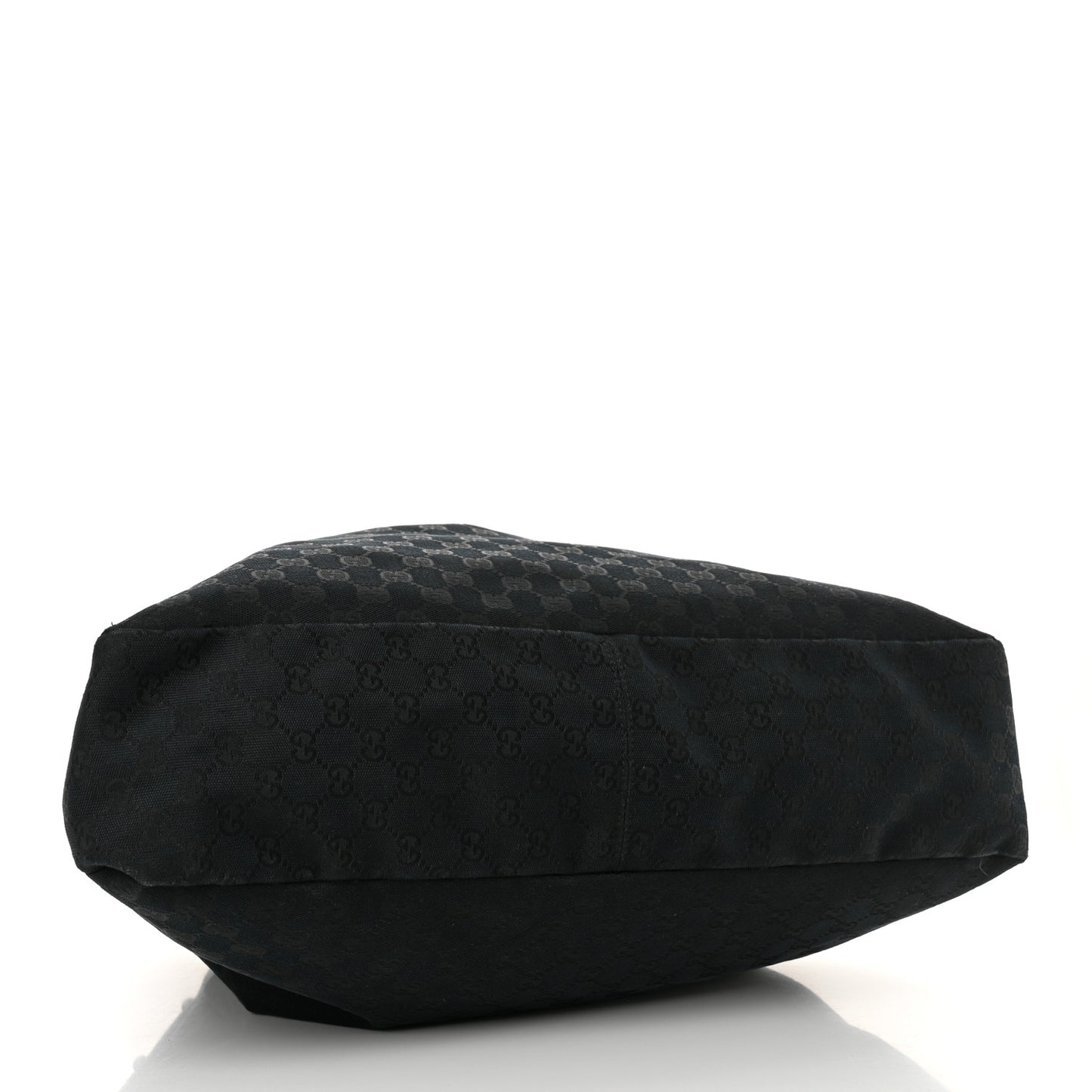 Monogram Large Horsebit Chain Hobo Black