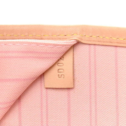 Louis Vuitton Damier Azur Neo Neverfull GM Rose Ballerine 7 of 10