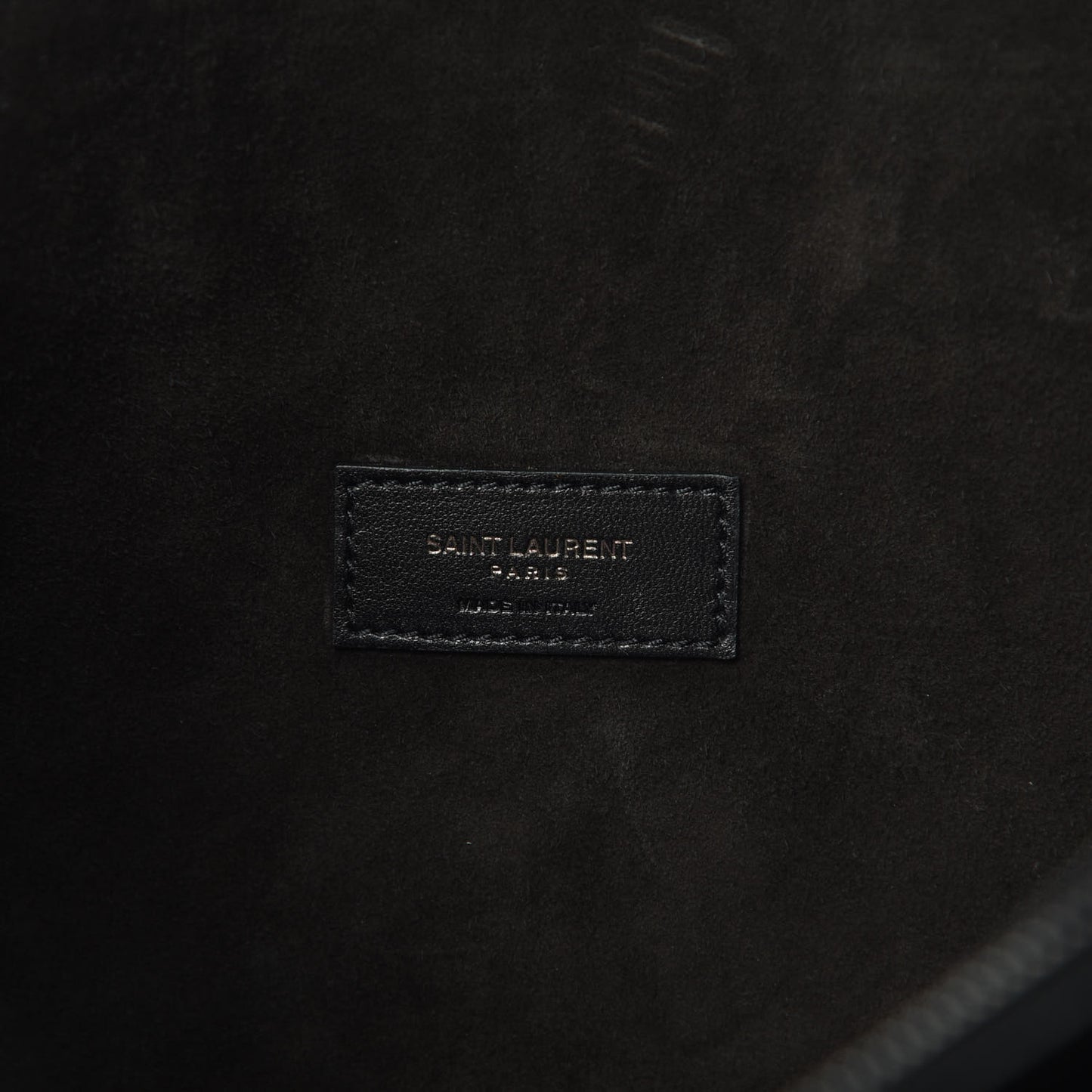 Calfskin Crocodile Embossed Medium Supple Sac de Jour Black