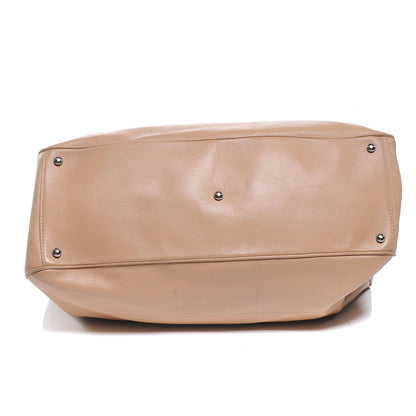 Chanel Leather Square Stitched Bag Beige 4 of 7