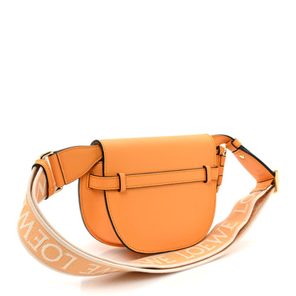 Loewe Calfskin Jacquard Mini Gate Dual Bag Mandarin 4 of 10