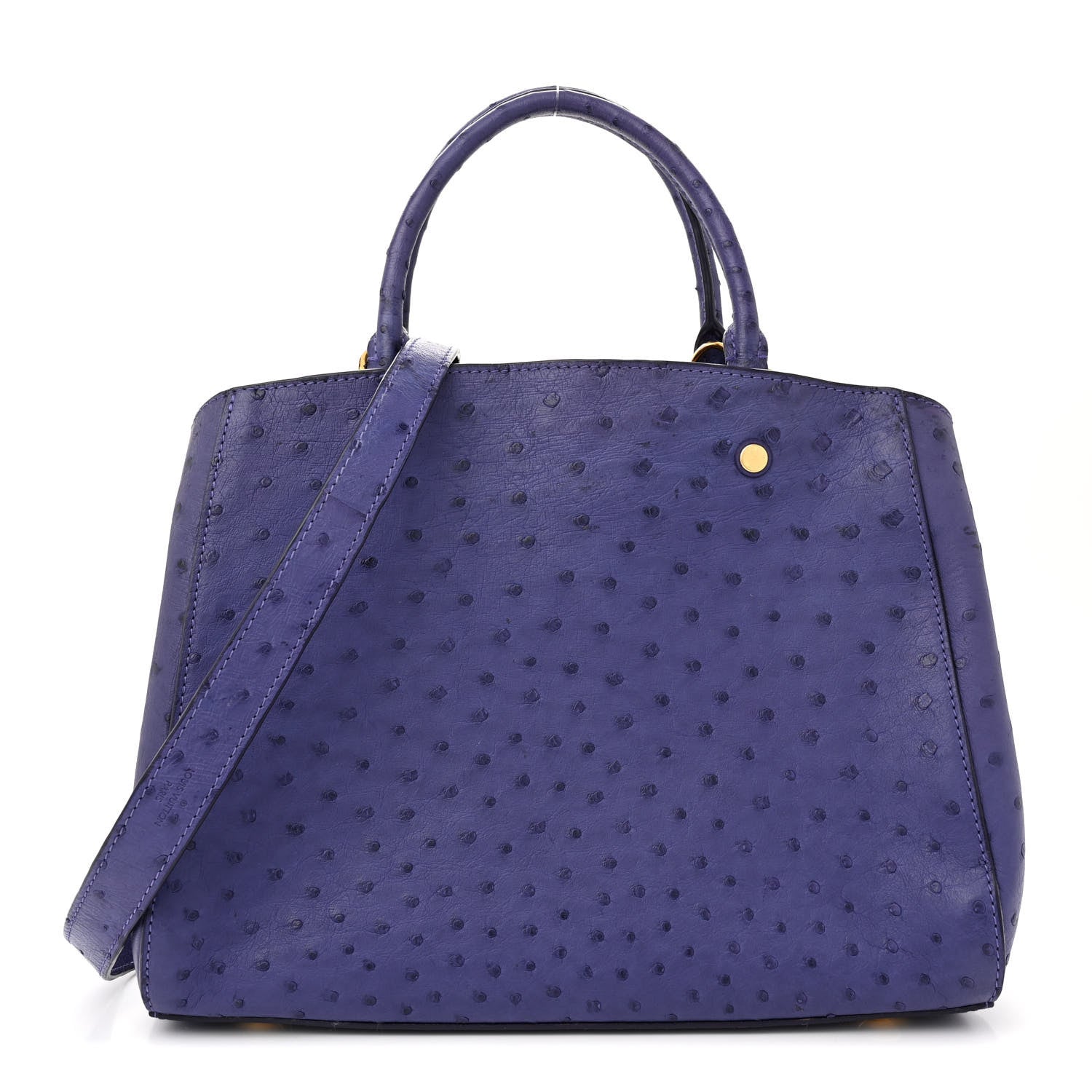 Louis Vuitton Ostrich Montaigne MM Amethyste 1 of 13