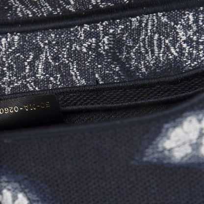 Christian Dior Canvas Tie Dye Saddle Bag Blue Multicolor 7 of 12