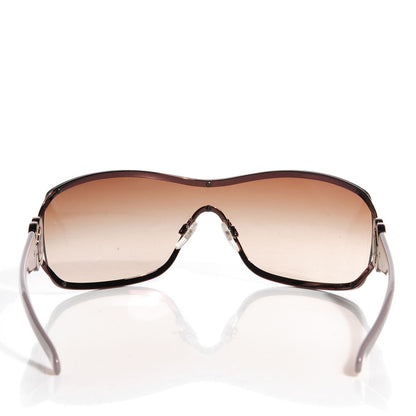 Chanel Swarovski Crystal Camellia CC Sunglasses 4164-B Bronze 7 of 7