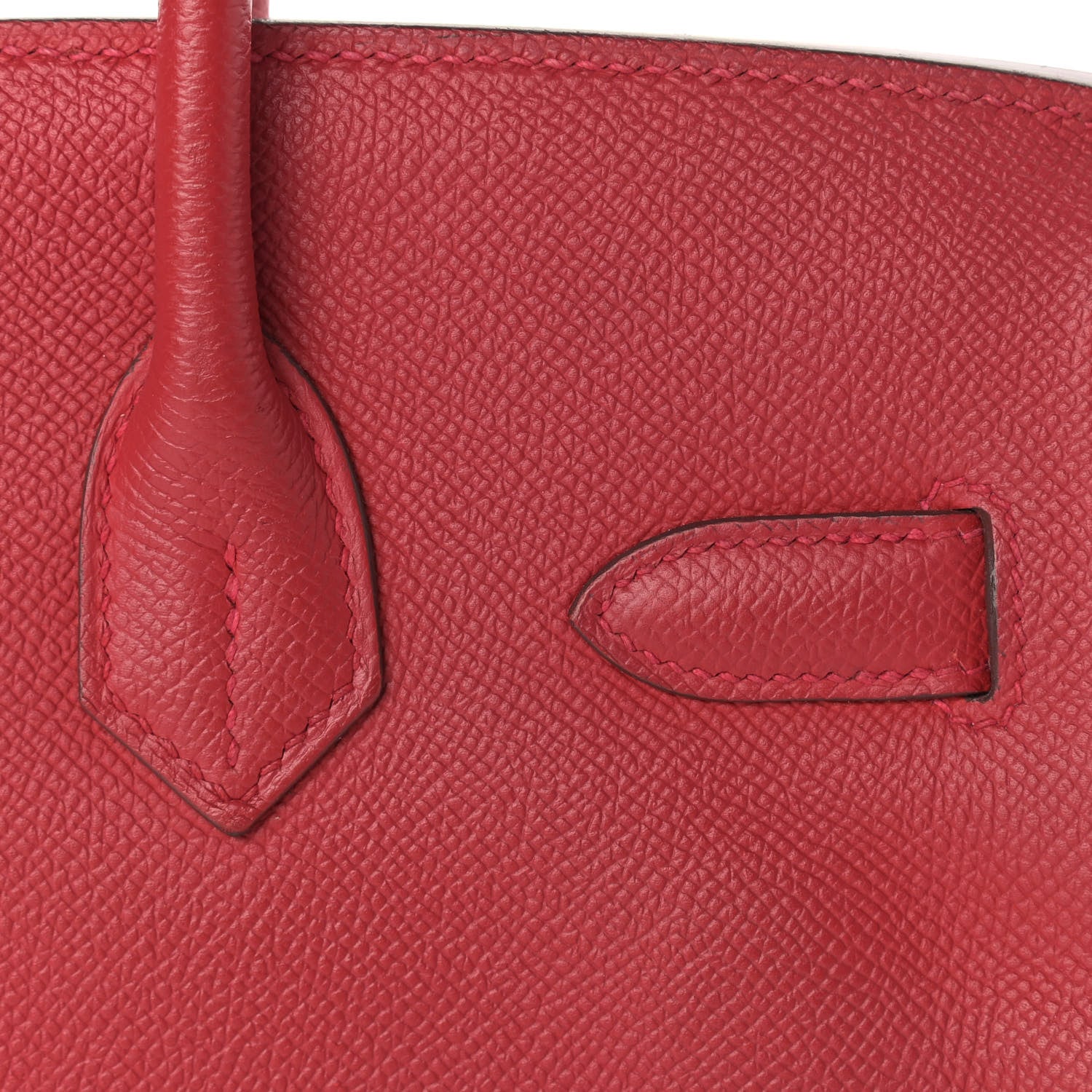 Hermes Epsom Birkin 30 Rouge Casaque 9 of 42