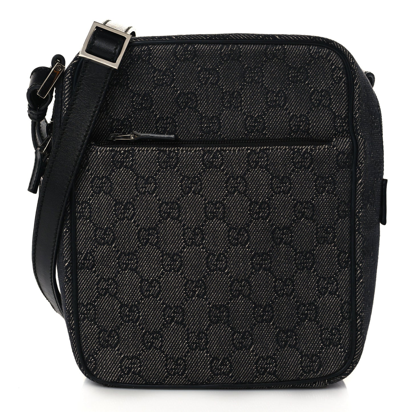 GG Monogram Flight Small Crossbody Bag Black