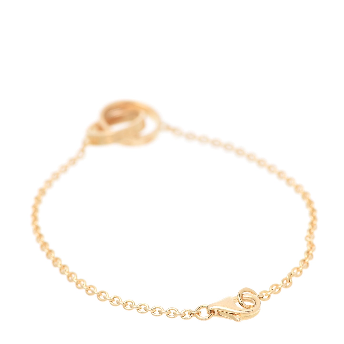18K Yellow Gold Interlocking LOVE Bracelet