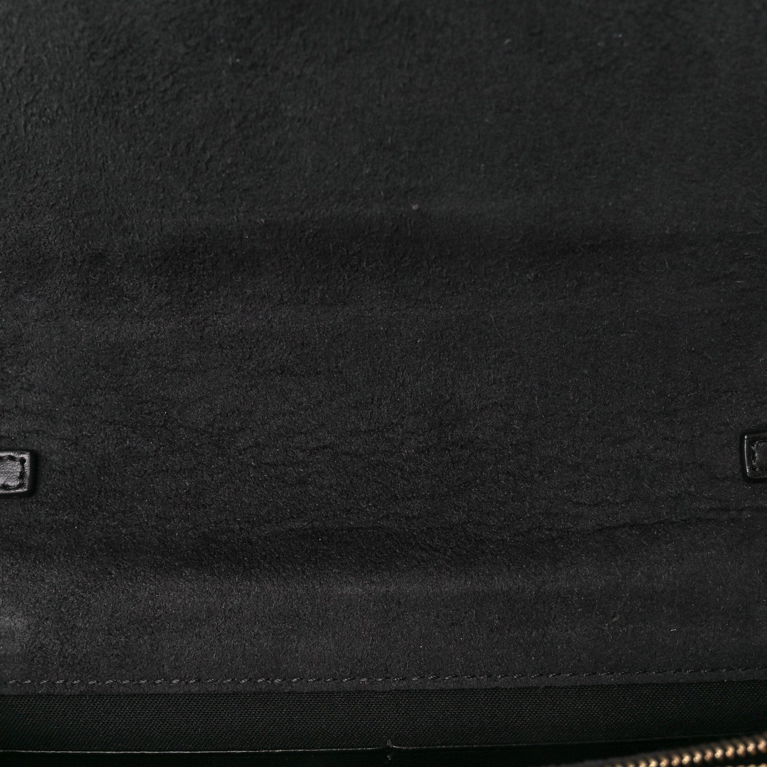 Fendi Vitello Century Eyebrow Monster Eyes Embossed Tube Wallet On Chain Black 15 of 15