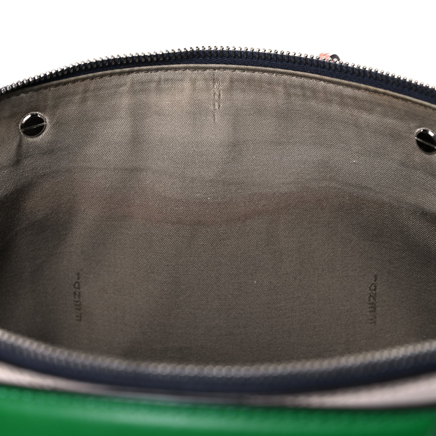 Vitello Dolce 4 Color Large By The Way Boston Bag Grigio Polvere Emerald Multicolor
